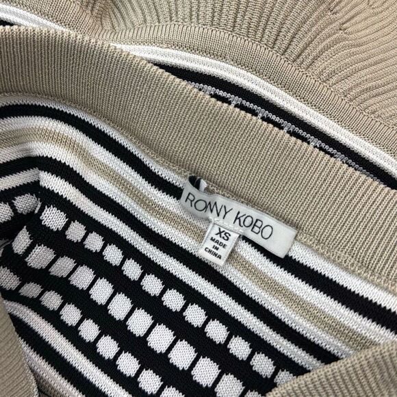 Ronny Kobo Peplum Skirt XS - Picture 4 of 5